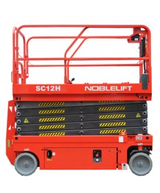 Wózek nożycowy Noblelift SC12H, wys. robocza 12 m, ładowność nominalna 320 kg