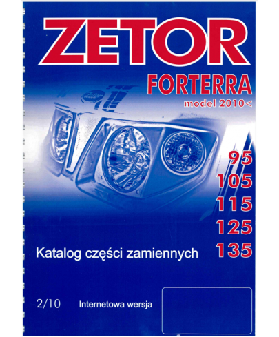 Katalog części Zetor Forterra 95-135