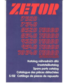 Katalog części 7520-10540 Zetor