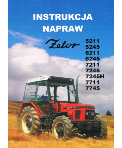 Instrukcja naprawcza Zetor