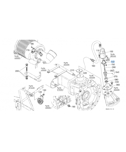 CZUJNIK SKRĘTU KUBOTA RP42153712 RP421-53712