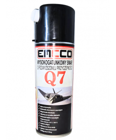 WYSOKOGATUNKOWY SMAR EMCCO Q 7 400 ml 
Preparat EMCCO Q 7 to wysokiej jakości , smar posiadający doskonałe