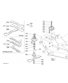 Nóż ostrze kosiarki SGM-01-047 Kubota

K541071850 K5410-71850

zamiennie z 

K541071830 K5410-71830