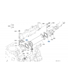 Uszczelka EGR Kubota 

1J80317430 1J803-17430