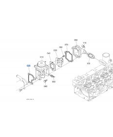 Uszczelka EGR chłodnicy recyrkulacji spalin Kubota

1G77717410 1G777-17410