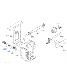 Filtr olejowy okładu hydraulicznego Kubota
66021-36390  6602136390