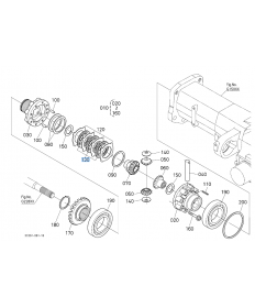 Tarcza cierna LSD przedniego mechanizmu różnicowego Kubota

3C09143070 3C091-43070